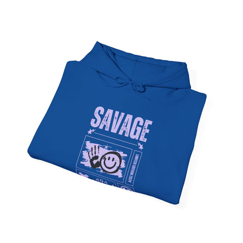 Savage Unisex Hooded Sweatshirt - Cozy Casual Style, Streetwear, Everyday Comfort