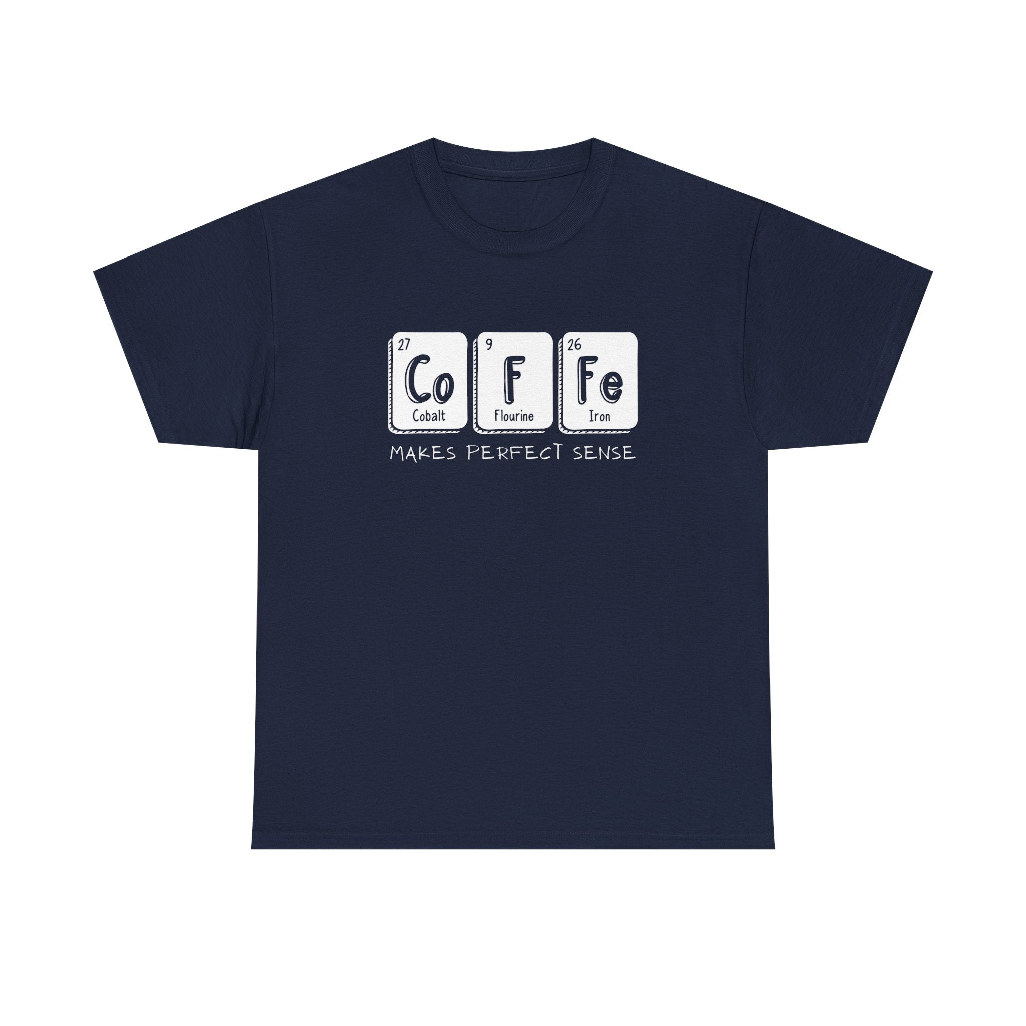 Coffee Chemistry Unisex Tee, Fun Science Shirt for Coffee Lovers, Perfect Gift for Scientists, Unique Casual Wear, Chemistry Humor Design