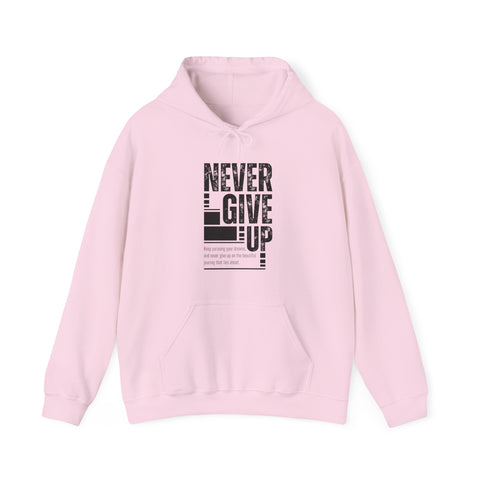 Motivational Unisex Heavy Blend™ Hooded Sweatshirt, Comfort Wear, Cozy Gift, Inspirational Apparel, Perfect for Fitness, Self-Care