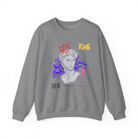 Modern Artistic Sweatshirt, Unisex Pullover, Trendy Graphic Sweater, Streetwear Fashion