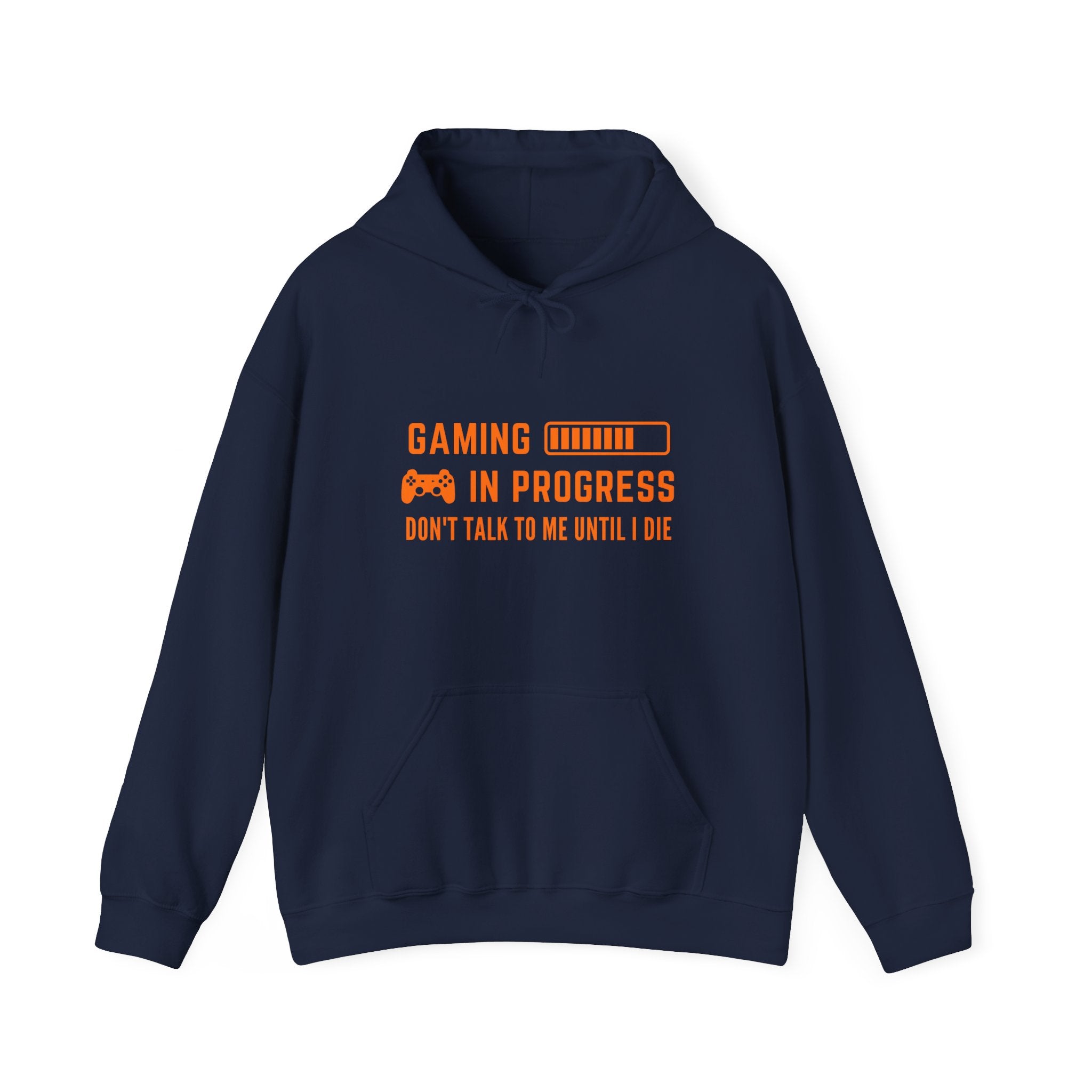 Gaming in Progress Hoodie, Unisex Gaming Sweatshirt, Funny Gamer Gift, Video Game Apparel, Gaming Merchandise, Cool Hoodie for Gamers