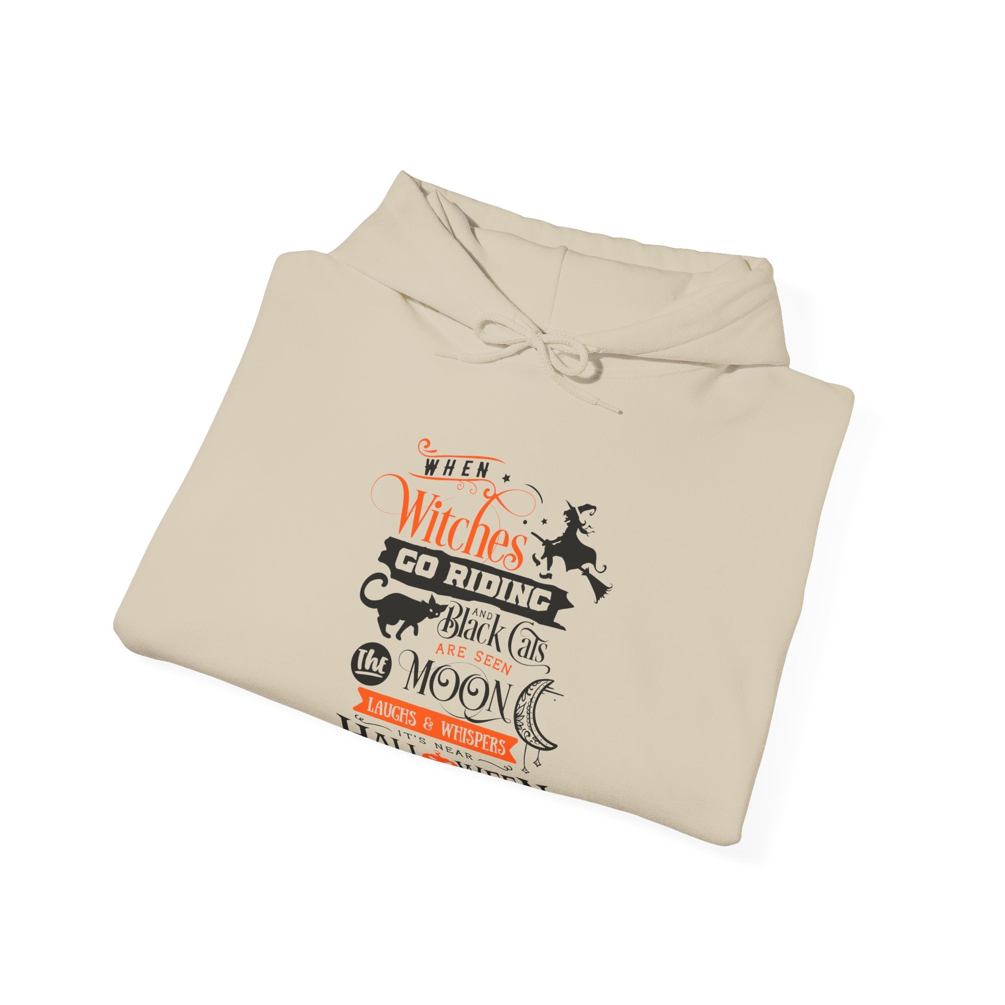 Halloween Witches Hoodie: Cozy Sweatshirt, Spooky Nightwear, Pumpkin Patch Outfit, Fall Celebration Gift, Witchy Style