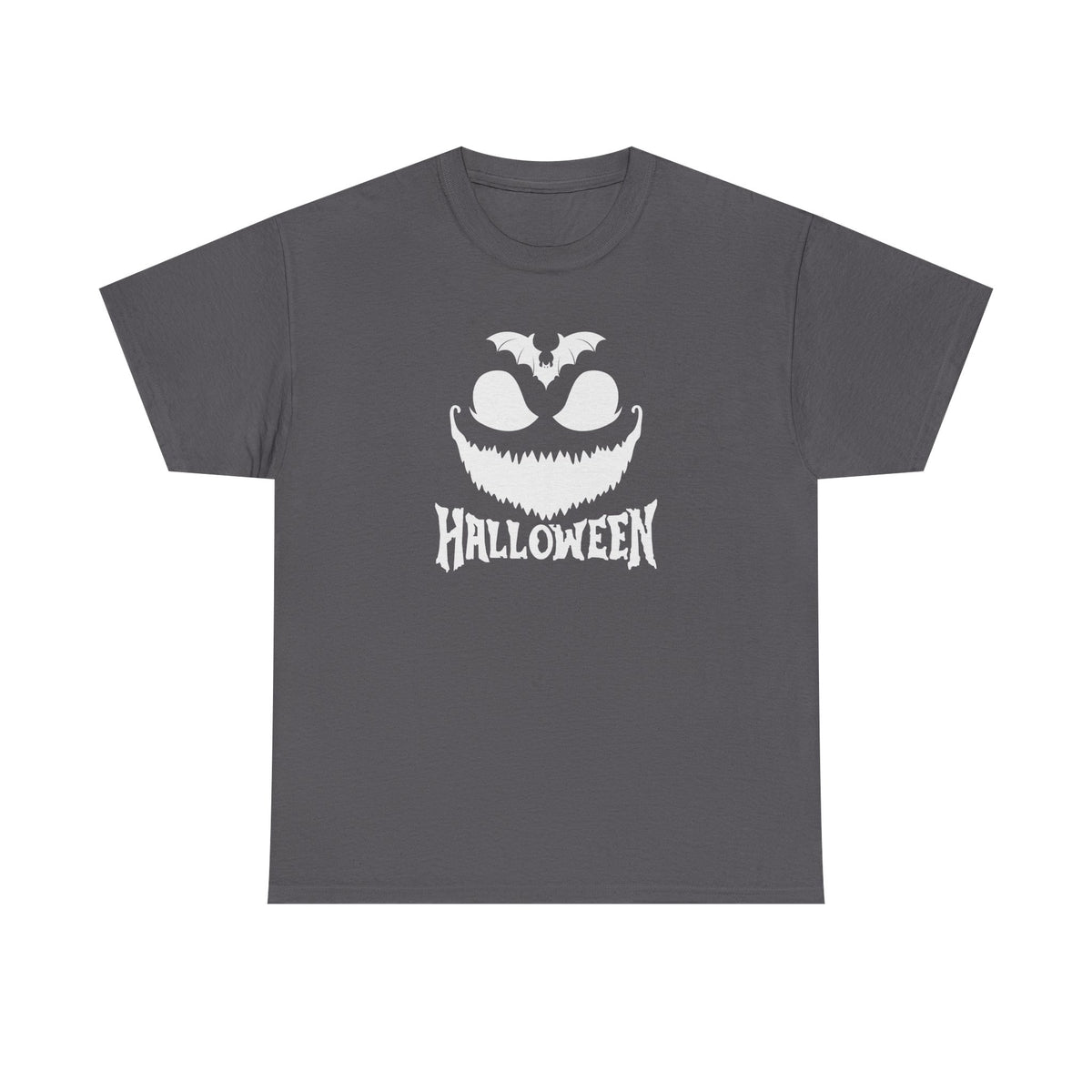 Halloween Unisex Heavy Cotton Tee | Spooky Graphic T-Shirt for Fall