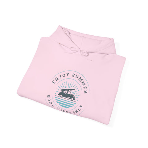 Enjoy Summer Hoodie - Unisex Heavy Blend™ Sweatshirt, Summer Vibes, Beachwear, Gift for Friends, Relaxed Fit