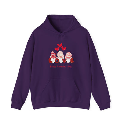 Valentine's Day Love Hoodie, Cozy Pullover, Unisex Sweatshirt for Couples