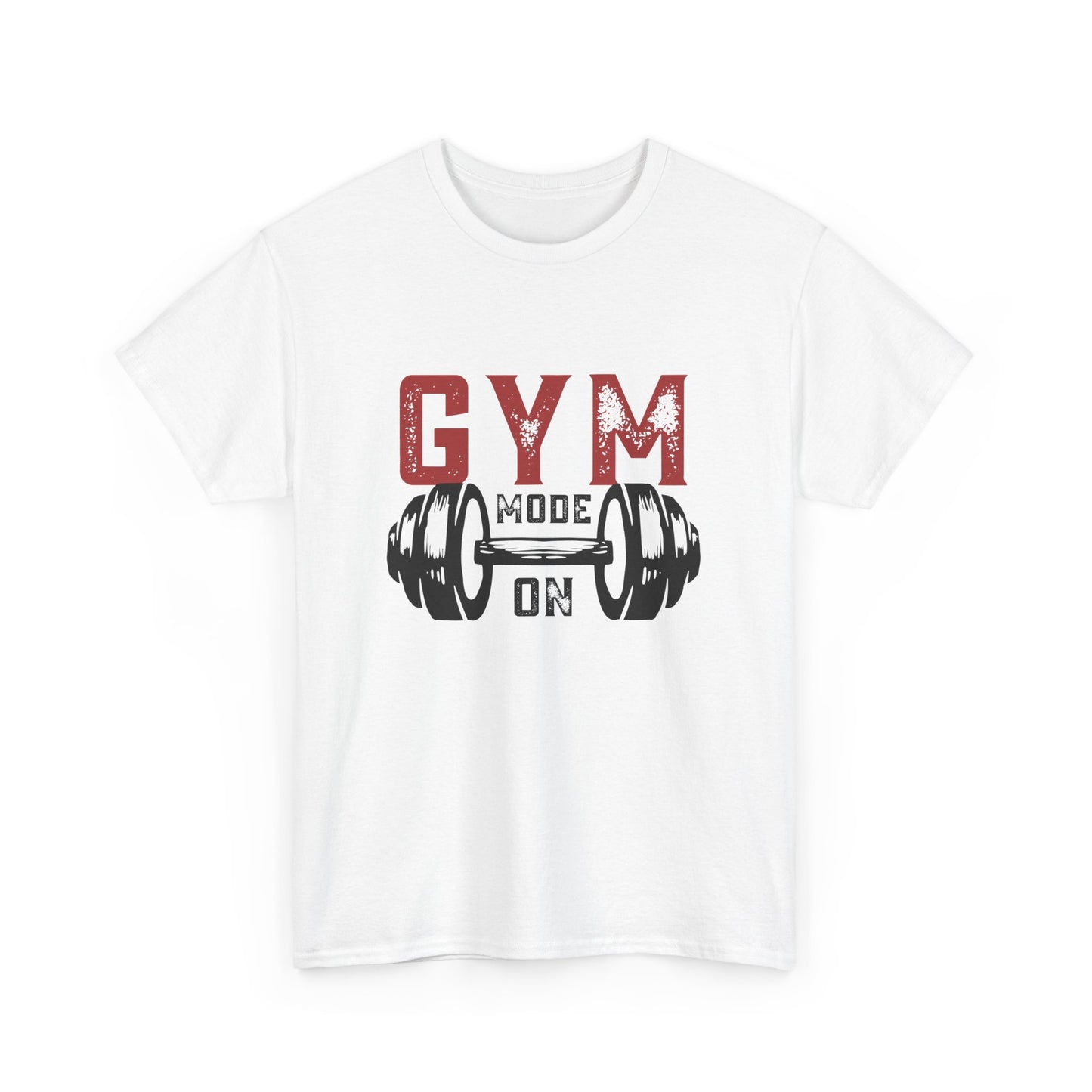 Gym Mode On Tee - Unisex Fitness Shirt, Workout Apparel, Gift for Gym Lovers, Casual Wear, Motivational Tee