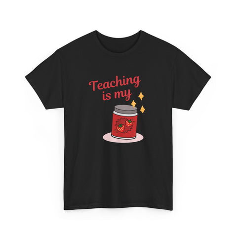 Teaching is My Passion Unisex Heavy Cotton Tee, Perfect Gift for Teachers, Back to School, Appreciation Day, Casual Wear, Teaching Tee