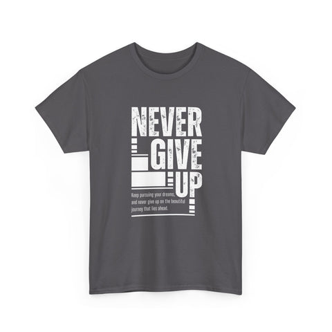 Inspiring Unisex Heavy Cotton Tee | Motivational Shirt, Gift for Students, Encouragement Apparel, Positive Quote Tee, Everyday Wear