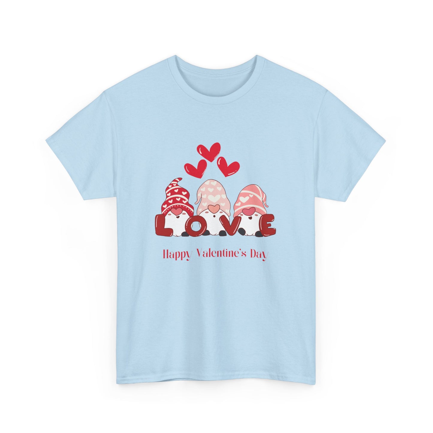 Valentine's Day Love T-Shirt, Cute Couple Shirt, Gift for Her, Love Tee, Holiday Graphic Tee, Unisex Cotton Shirt