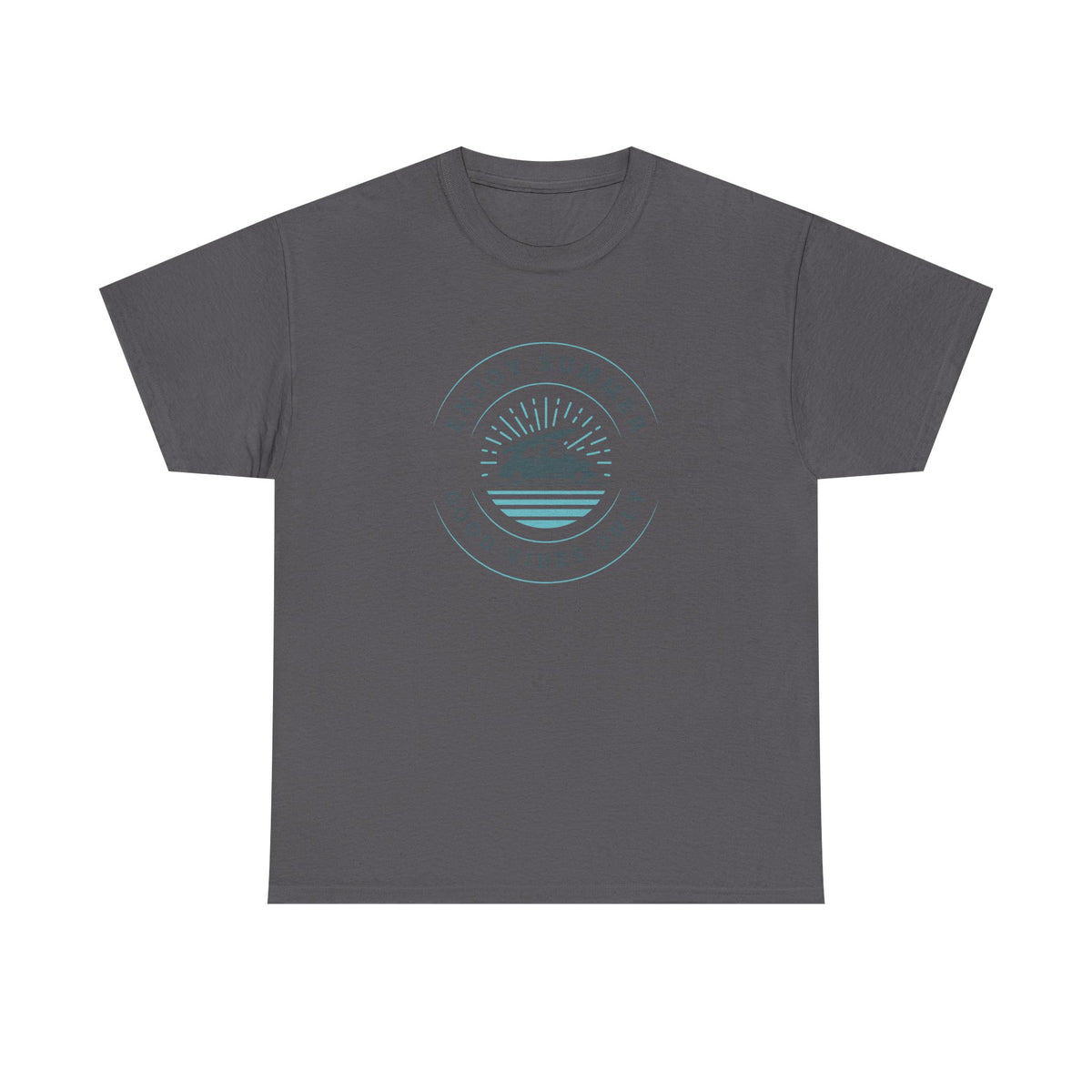 Enjoy Summer Good Vibes Only Tee, Unisex Summer Shirt, Beachwear, Vacation T-Shirt, Gift for Him/Her, Relaxed Style Top