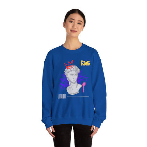 Modern Artistic Sweatshirt, Unisex Pullover, Trendy Graphic Sweater, Streetwear Fashion