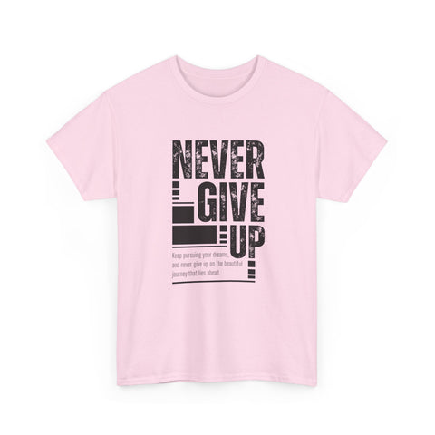 Inspiring Unisex Heavy Cotton Tee | Motivational Shirt, Gift for Students, Encouragement Apparel, Positive Quote Tee, Everyday Wear