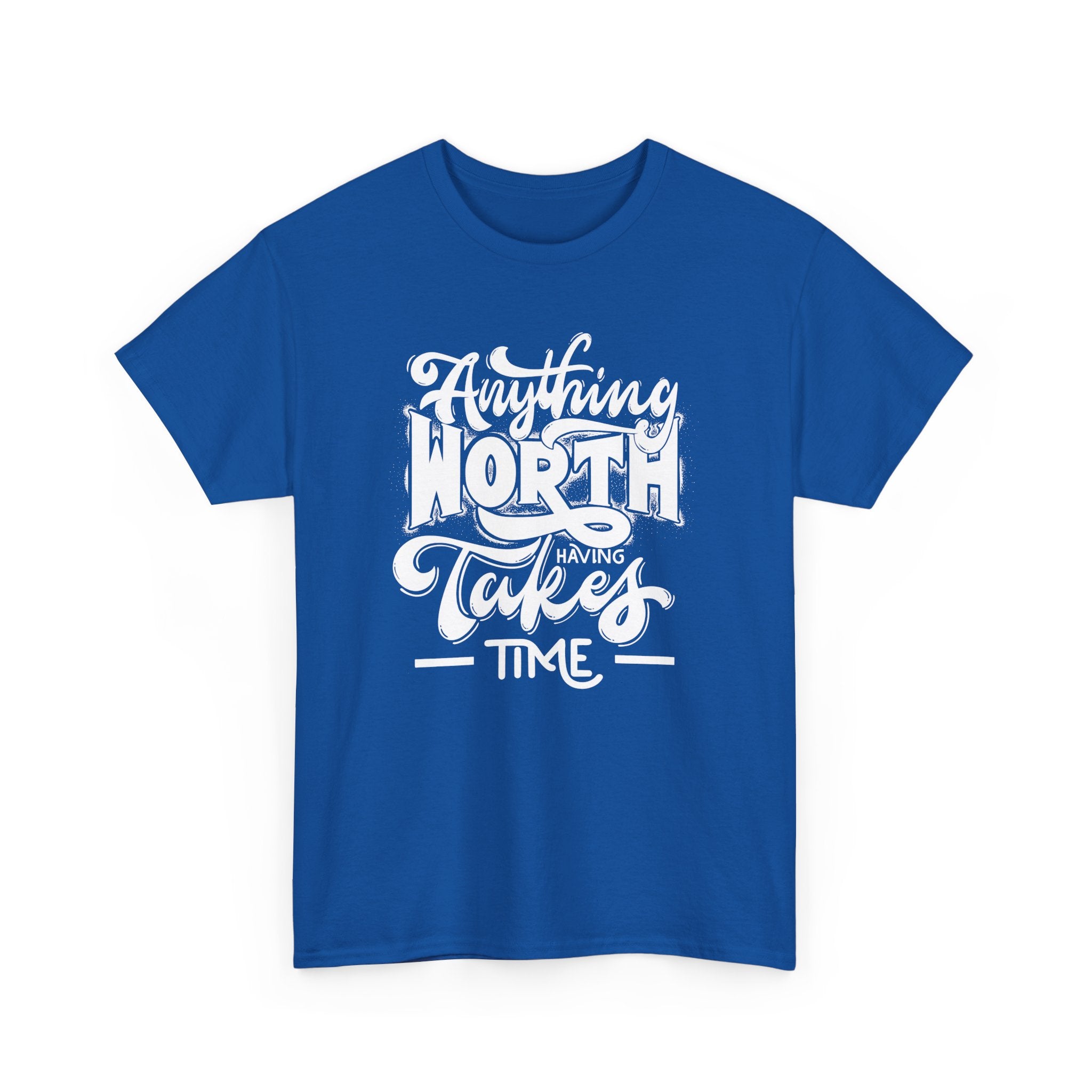 Timeless Wisdom Unisex Heavy Cotton Tee, Inspirational Quote Shirt, Motivational Graphic Tee, Slow Progress T-Shirt, Positive Vibes Clothing