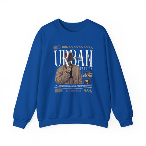 Crewneck Sweatshirt, Cozy Unisex Pullover, Streetwear Style Top