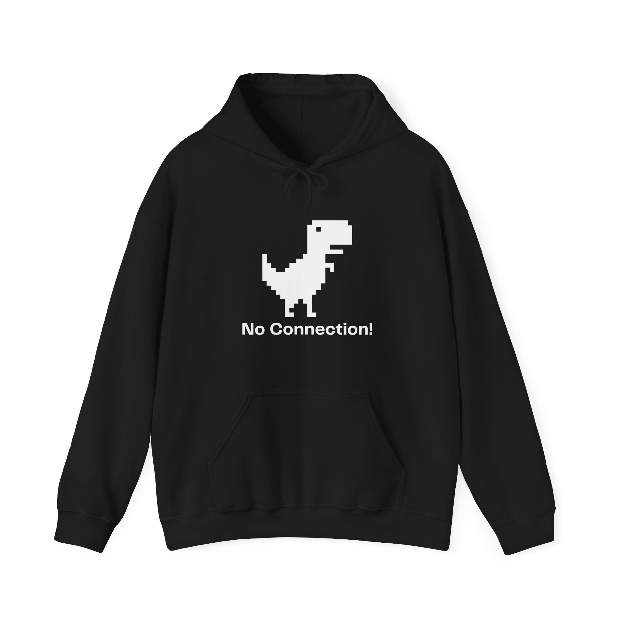 Dinosaurs & Connectivity Sweatshirt, Unisex Hoodie, Funny Graphic Hoodie, Gamer Gift, Internet Humor Fashion, Cozy and Fun