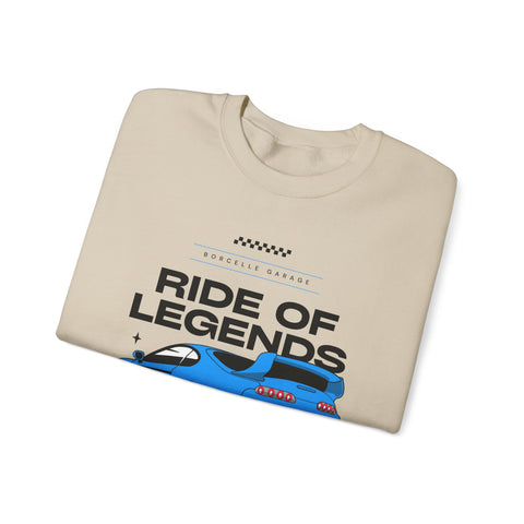 Ride of Legends Unisex Heavy Blend™ Crewneck Sweatshirt, Casual Car Sweatshirt