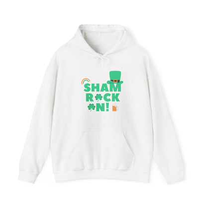 Shamrock On! Unisex Heavy Blend Hoodie - Festive St Patrick's Day Apparel