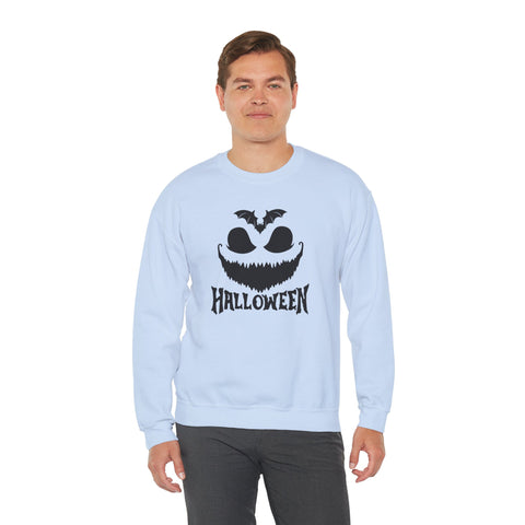 Halloween Spirit Crewneck Sweatshirt - Cozy Unisex Apparel for Fall Celebrations, Trick or Treating, Spooky Season