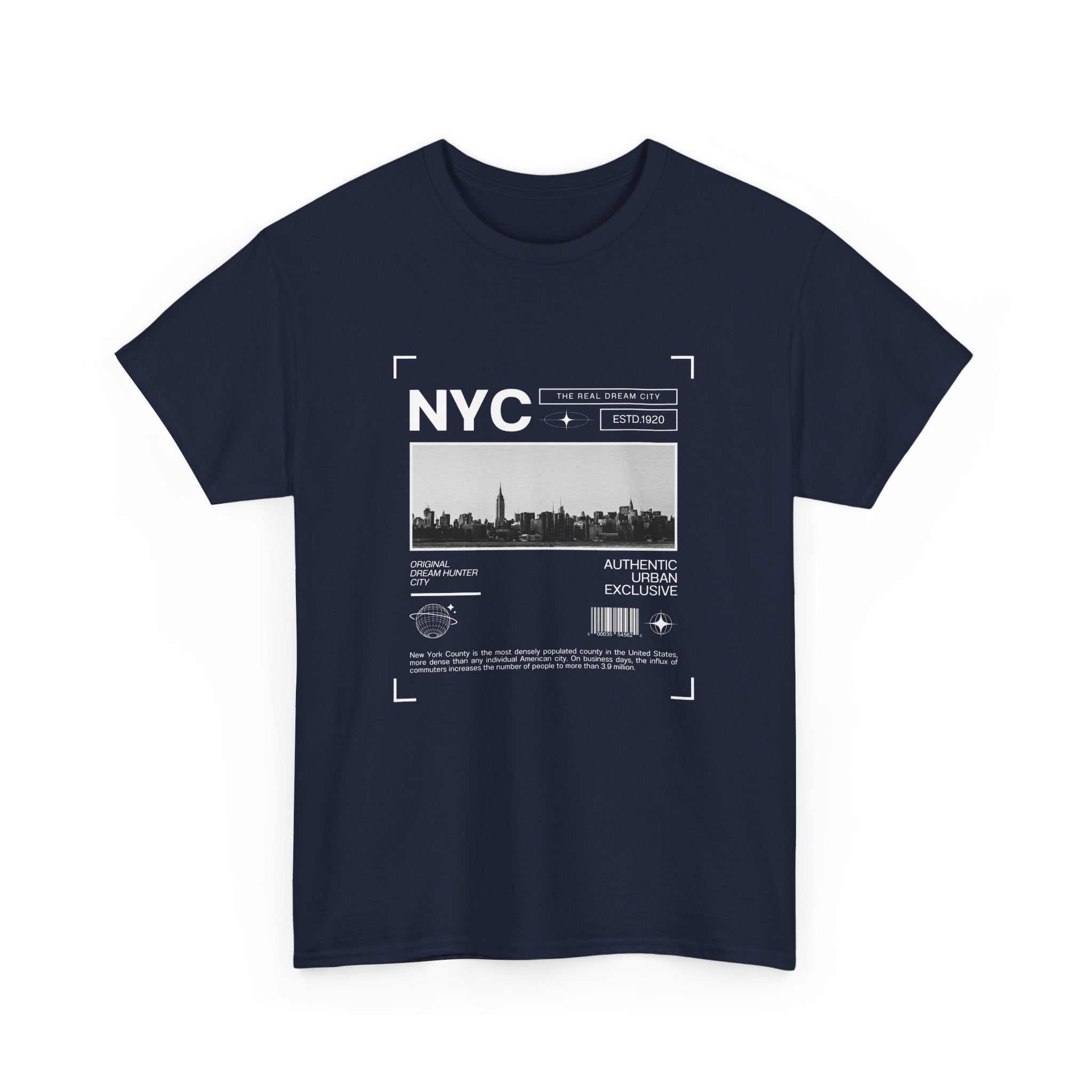NYC Graphic Tee, Unisex Cotton T-Shirt for City Lovers, Travel Souvenir, Casual Wear, Streetwear Style Fashion