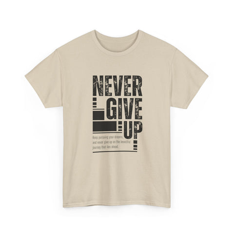 Inspiring Unisex Heavy Cotton Tee | Motivational Shirt, Gift for Students, Encouragement Apparel, Positive Quote Tee, Everyday Wear
