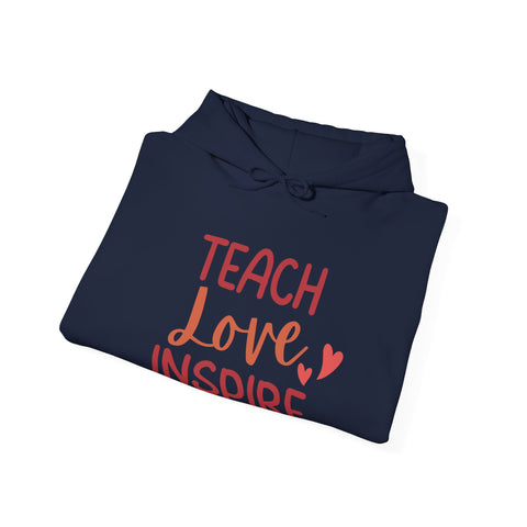 Teacher Gift Hoodie, Cozy Inspirational Teacher Sweatshirt, Motivational Educator Hooded Sweatshirt, Back to School Apparel, Cute Student