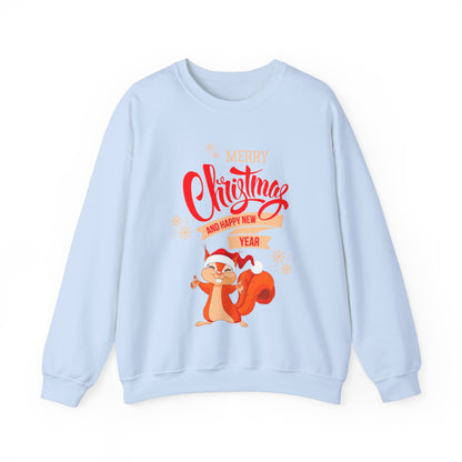 Merry Christmas Crewneck Sweatshirt, Holiday Gift, Unisex Pullover, Winter Fashion, Cozy Sweater for Family, New Year