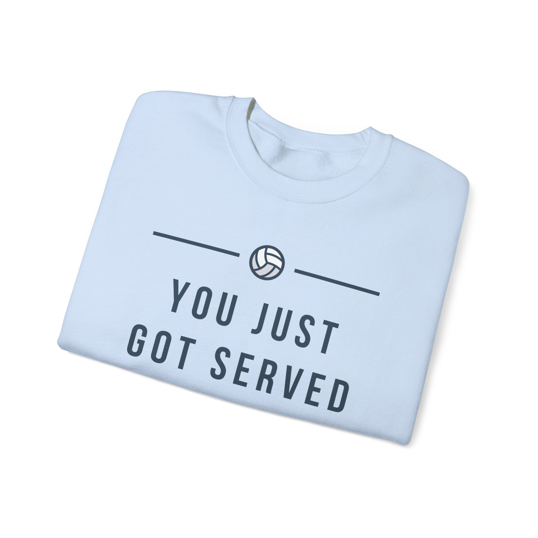 Volleyball Crewneck Sweatshirt - Perfect for Athletes, Sports Fans, Casual Wear, Game Day Apparel