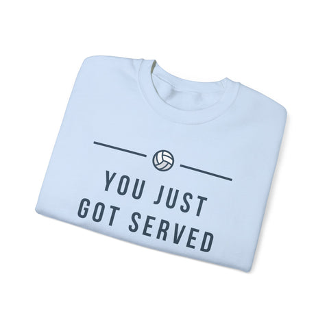 Volleyball Crewneck Sweatshirt - Perfect for Athletes, Sports Fans, Casual Wear, Game Day Apparel