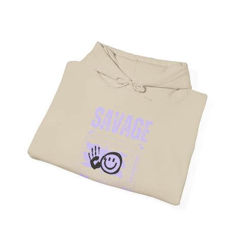Savage Unisex Hooded Sweatshirt - Cozy Casual Style, Streetwear, Everyday Comfort
