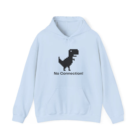 Dinosaurs & Connectivity Sweatshirt, Unisex Hoodie, Funny Graphic Hoodie, Gamer Gift, Internet Humor Fashion, Cozy and Fun