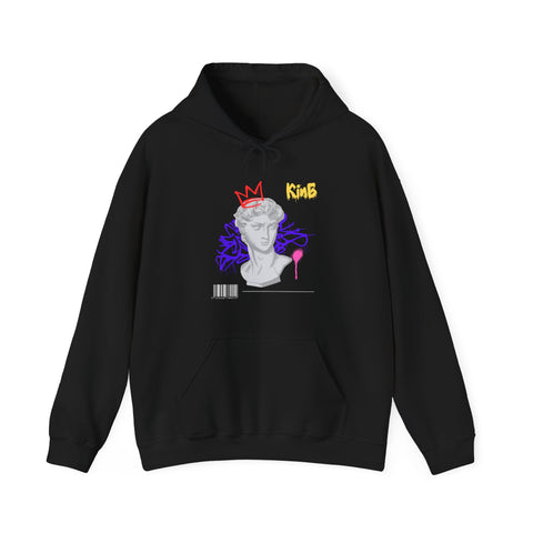 Artistic Hooded Sweatshirt, Unisex Hoodie, Graphic Sweatshirt, Trendy Streetwear
