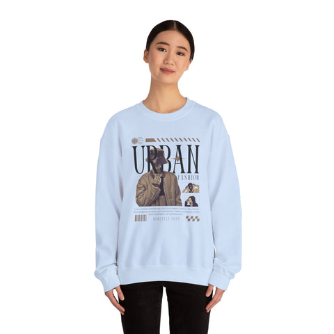 Crewneck Sweatshirt, Cozy Unisex Pullover, Streetwear Style