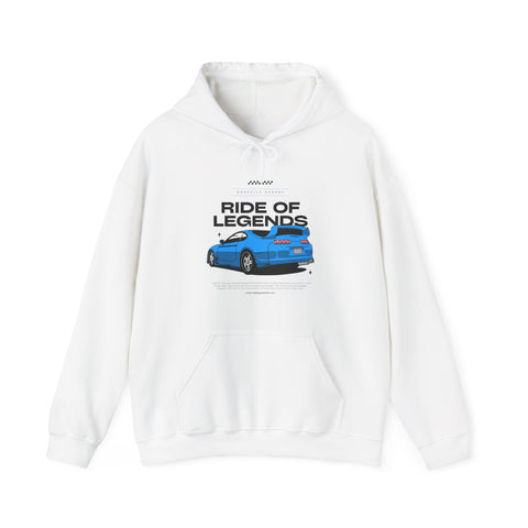 Ride of Legends Hoodie for Car Enthusiasts, Cozy Unisex Sweatshirt