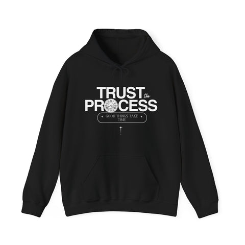 Trust the Process Hoodie, Motivational Sweatshirt, Unisex Cozy Sweatshirt, Gift for Him or Her, Inspirational Apparel