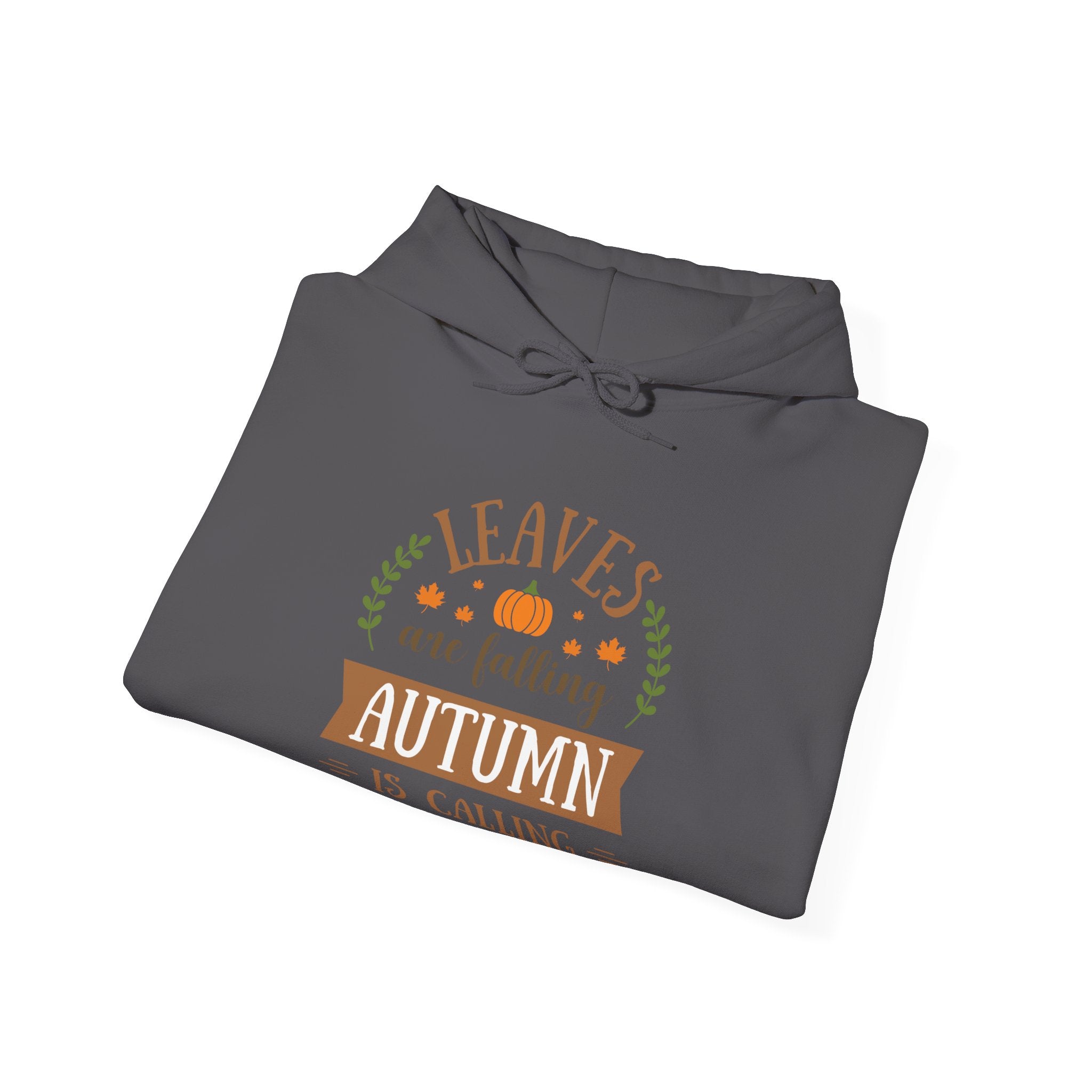 Autumn Leaves Falling Unisex Hoodie, Fall Season Sweatshirt, Cozy Hooded Jumper, Nature Lover Gift, Warm Pullover, Fall Clothing