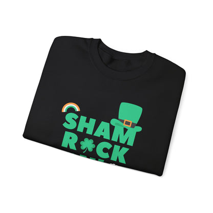 St Patrick's Day Shamrock Sweatshirt - Unisex Heavy Blend™ Crewneck