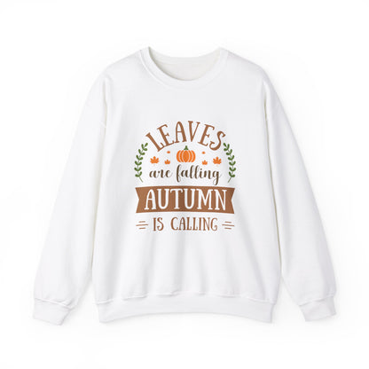 Autumn Leaves Sweatshirt | Cozy Fall Crewneck | Unisex Pullover | Perfect for Thanksgiving, Gift for Nature Lovers, Casual Fall Apparel