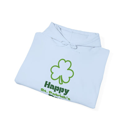 St Patrick's Day Hoodie - Cozy Irish Gift, Green Shamrock Design, Unisex Heavy Blend Sweatshirt, Holiday Apparel, St Paddy's Pullover