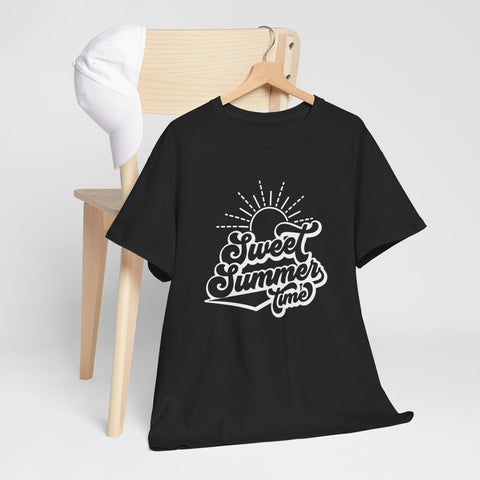 Sweet Summer Vibes Unisex Heavy Cotton Tee, Summer Shirt, Beach Day Tee, Casual Summer Wear, Vintage Summer T-Shirt