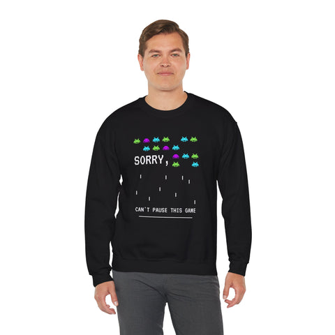 Gaming Humor Sweatshirt, Unisex Crewneck, Video Game Apparel, Casual Wear, Perfect for Gamers