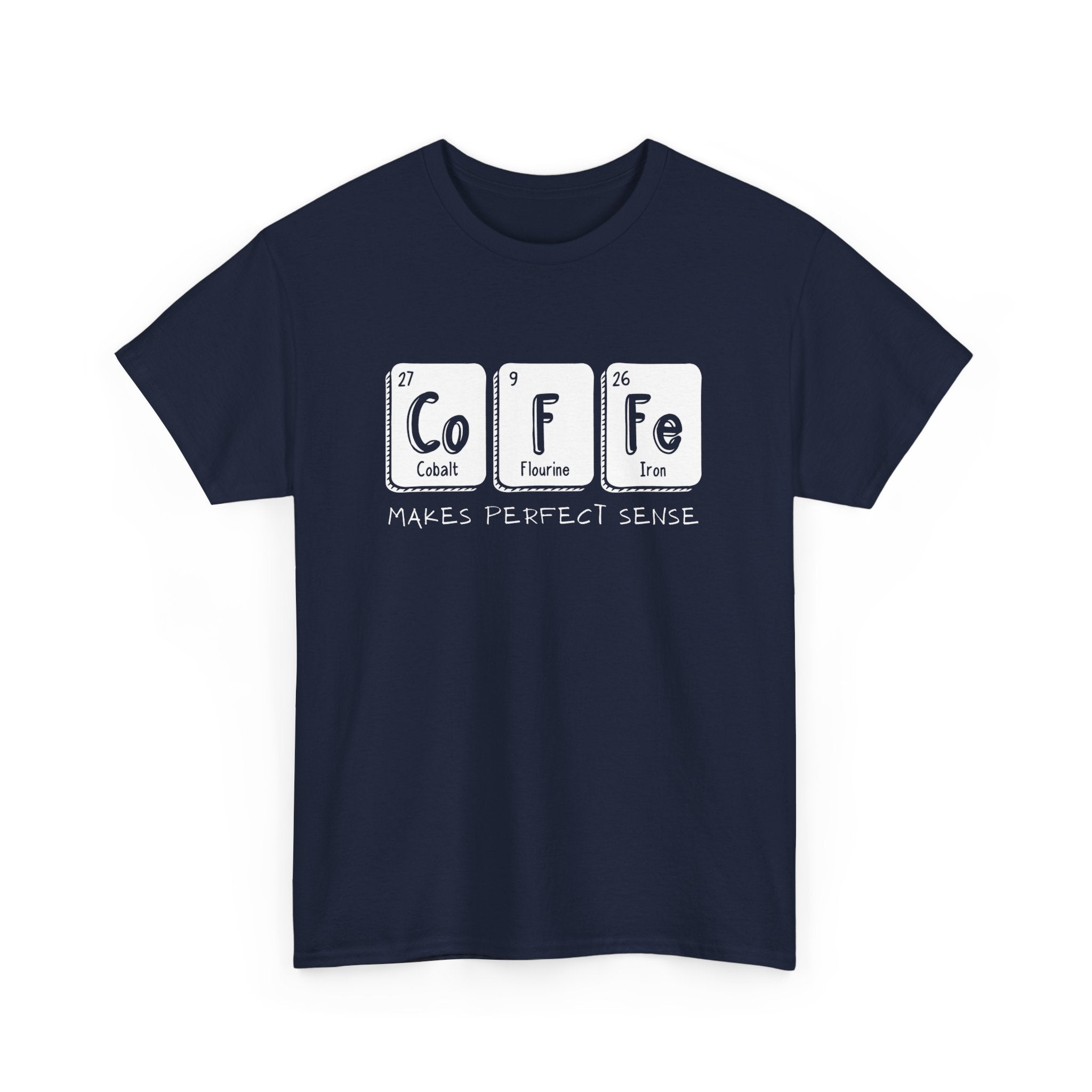 Coffee Chemistry Unisex Tee, Fun Science Shirt for Coffee Lovers, Perfect Gift for Scientists, Unique Casual Wear, Chemistry Humor Design