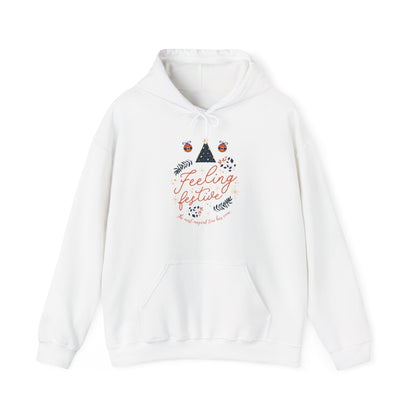 Festive Unisex Hoodie, Cozy Holiday Wear, Perfect for Christmas, Family Gatherings, and Winter Celebrations, Your Cozy Companion