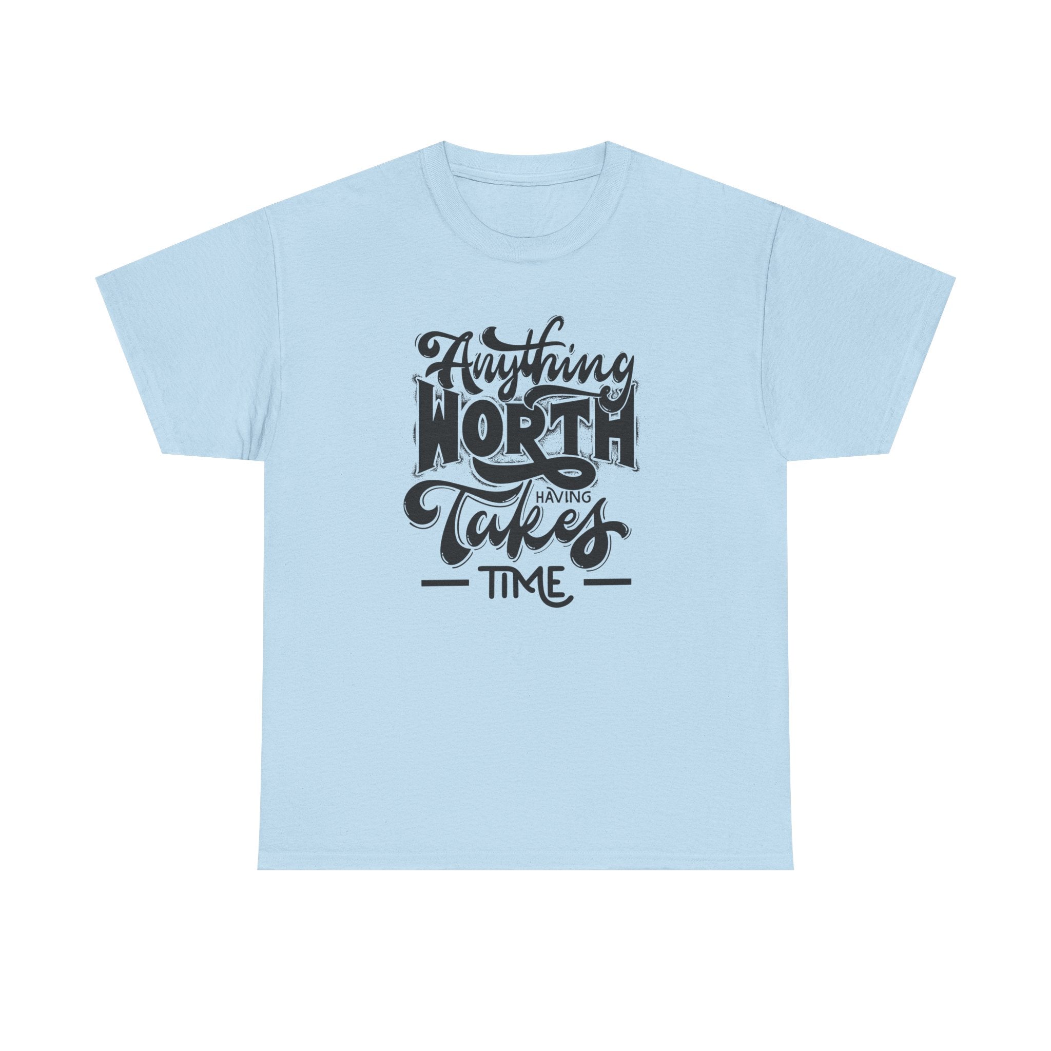 Timeless Wisdom Unisex Heavy Cotton Tee, Inspirational Quote Shirt, Motivational Graphic Tee, Slow Progress T-Shirt, Positive Vibes Clothing