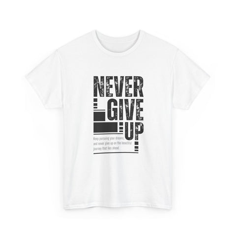 Inspiring Unisex Heavy Cotton Tee | Motivational Shirt, Gift for Students, Encouragement Apparel, Positive Quote Tee, Everyday Wear