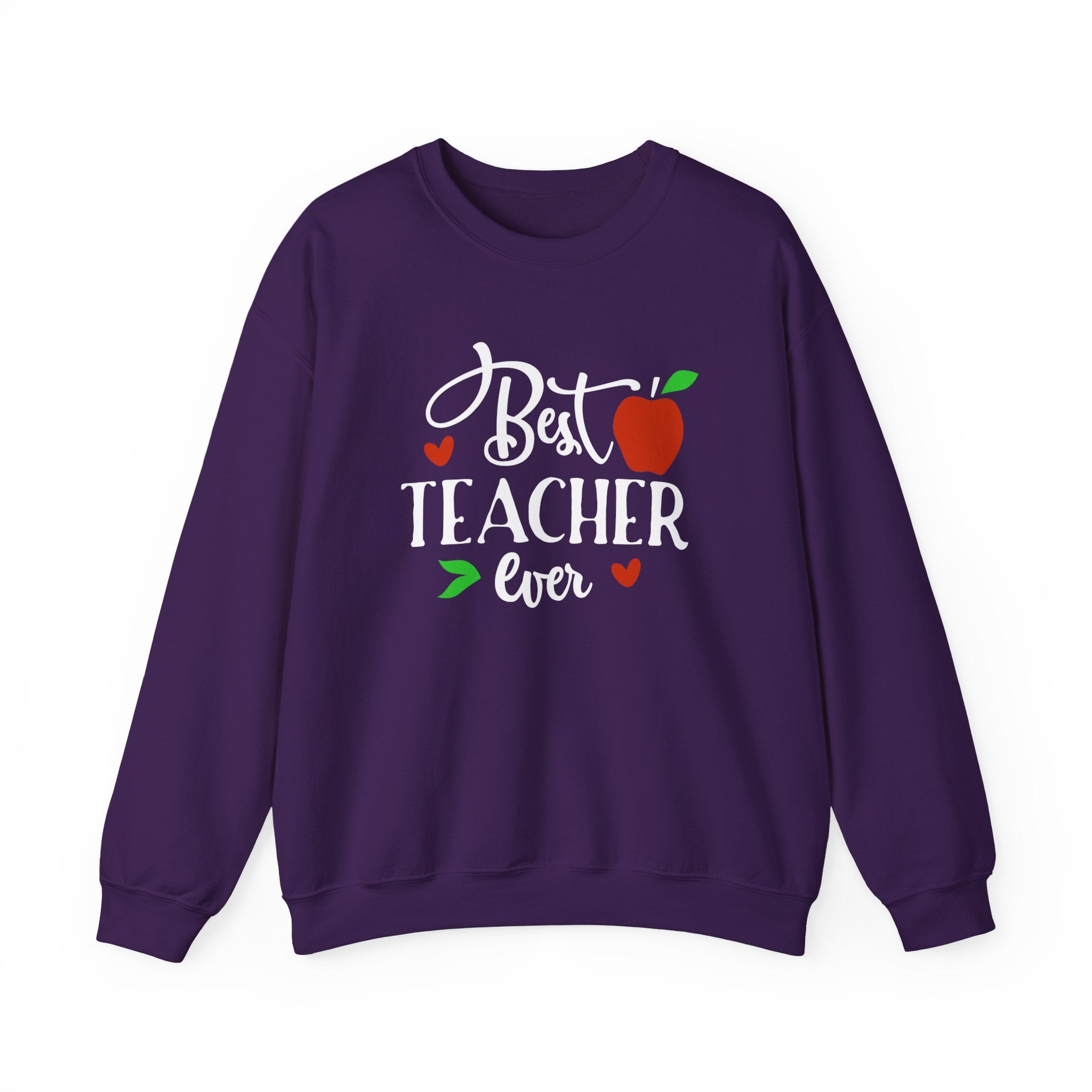 Best Teacher Ever Sweatshirt, Cute Teacher Gift, Unisex Crewneck, School Appreciation, Teacher Appreciation Week, Holiday Gift