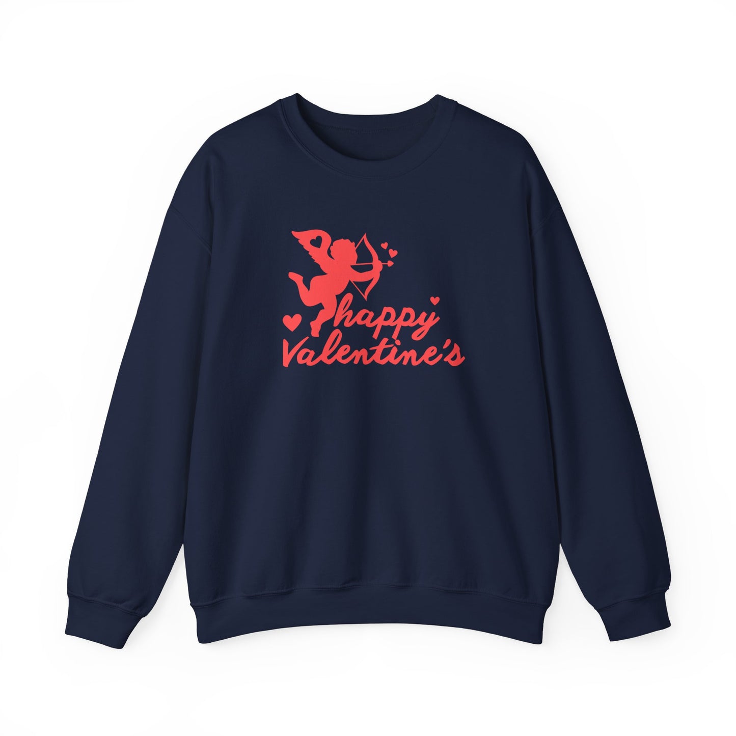 Valentine's Day Cupid Sweatshirt, Cozy Unisex Crewneck, Love Gift, Romantic Apparel, Cute and Comfy Valentine's Wear