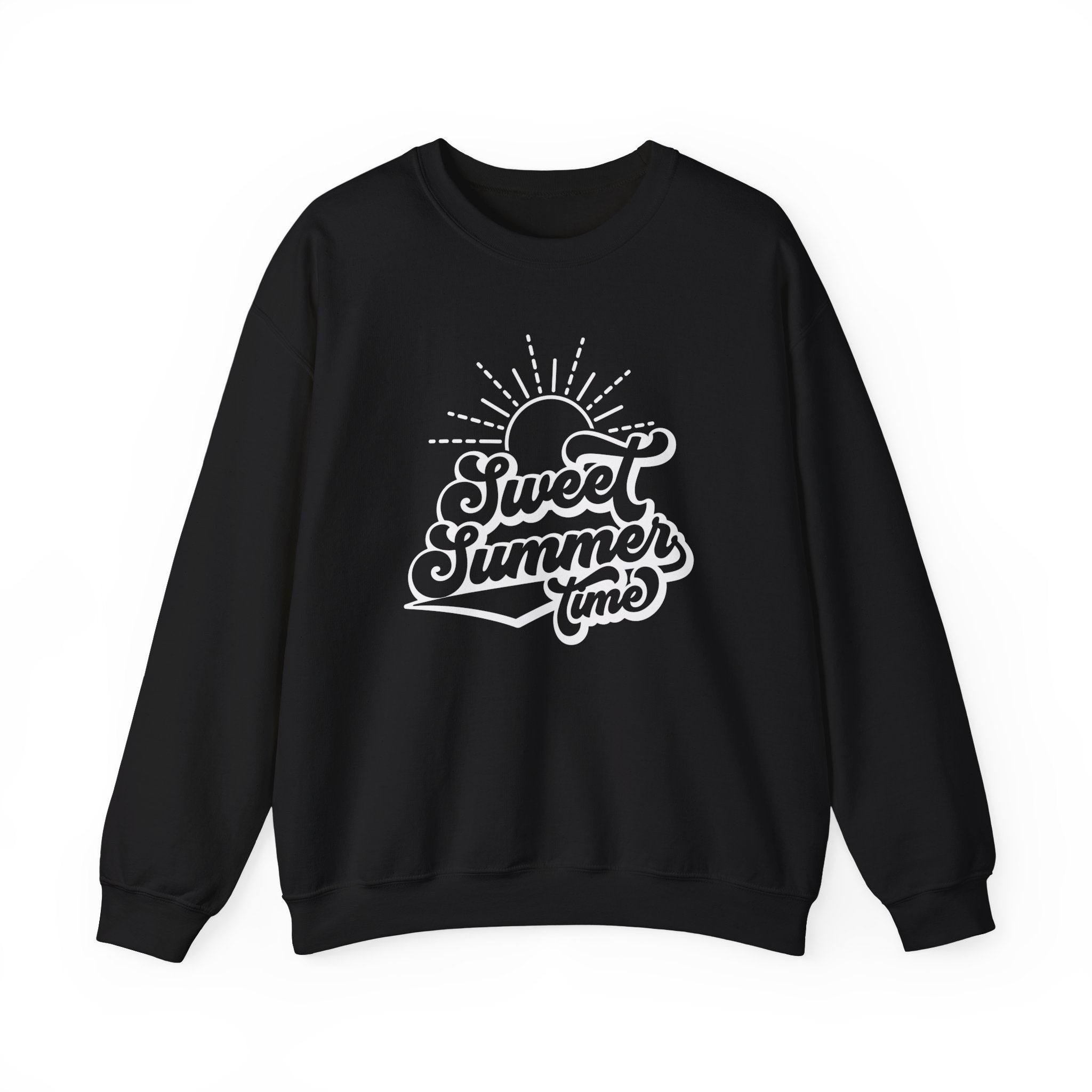 Summer Vibes Crewneck Sweatshirt, Cozy Unisex Pullover, Perfect for Beach Days, Gift for Summer Lovers, Matching Family Outfit