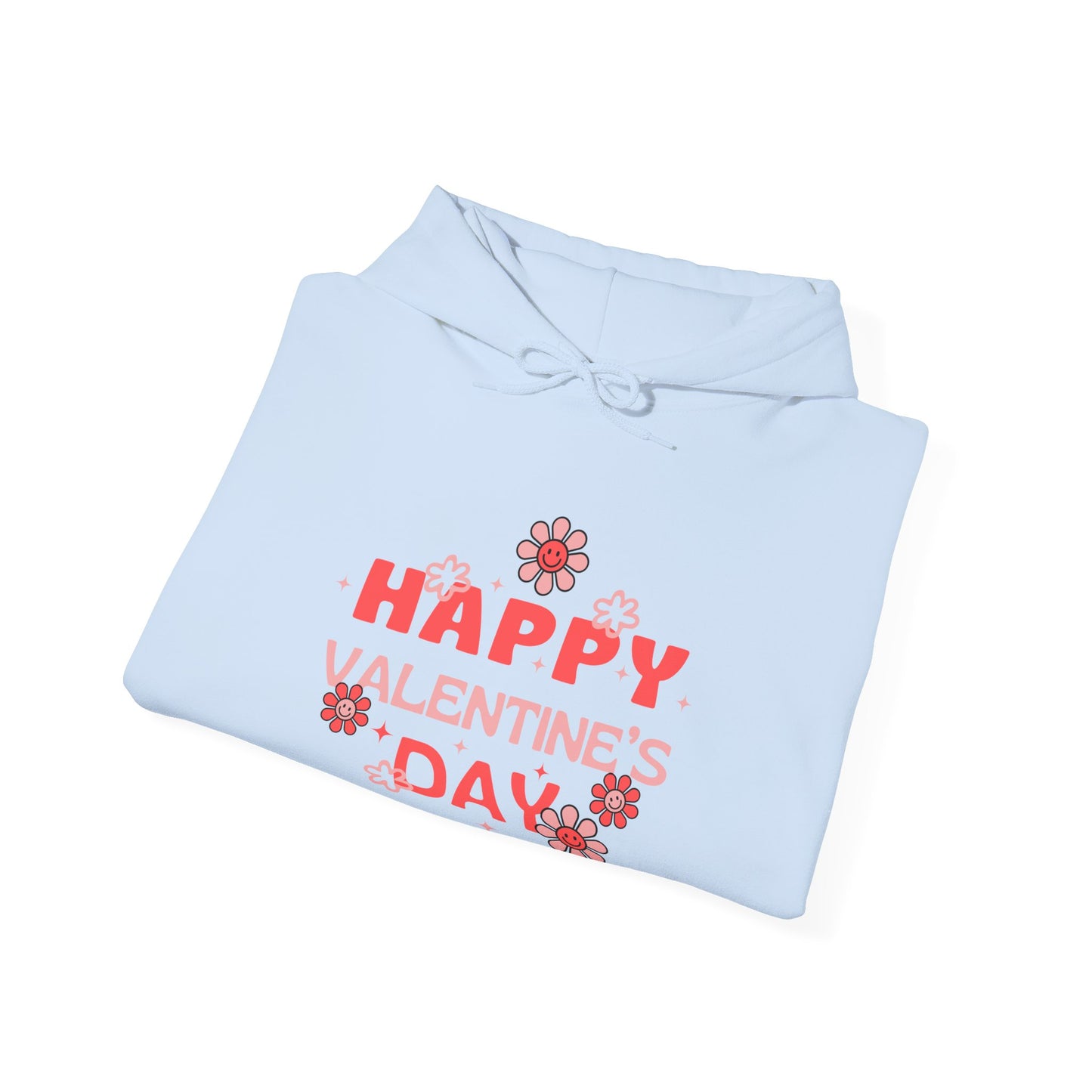 Happy Valentine's Day Hoodie - Cute Unisex Sweatshirt, Romantic Gift, Cozy Style, Valentine's Outfit, Love Celebration