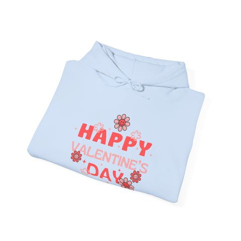 Happy Valentine's Day Hoodie - Cute Unisex Sweatshirt, Romantic Gift, Cozy Style, Valentine's Outfit, Love Celebration