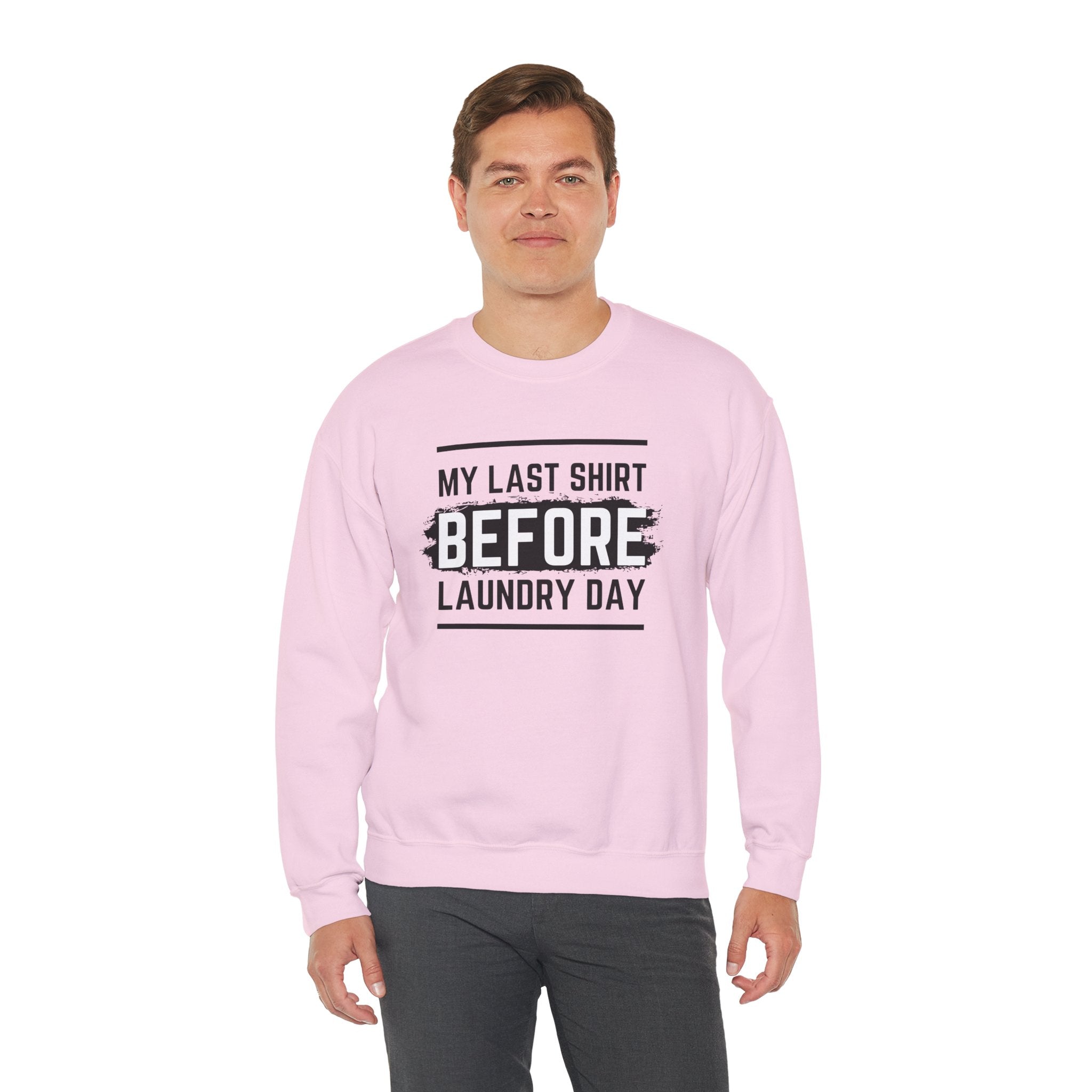 Funny Laundry Day Sweatshirt, Unisex Crewneck, Casual Wear, Gift for Him, Gift for Her, Humor Clothing, College Sweater